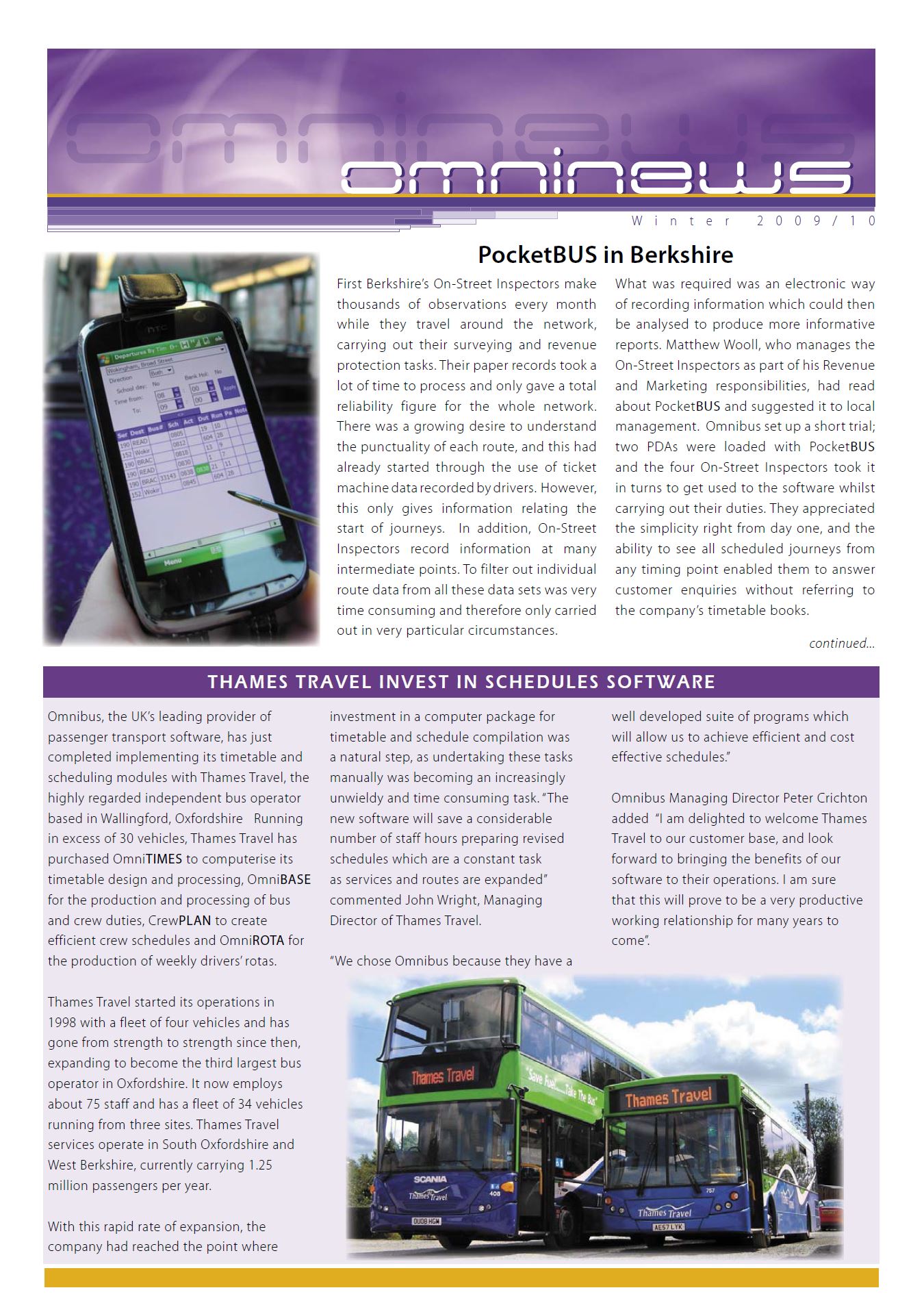 OmniNEWS - November 2009