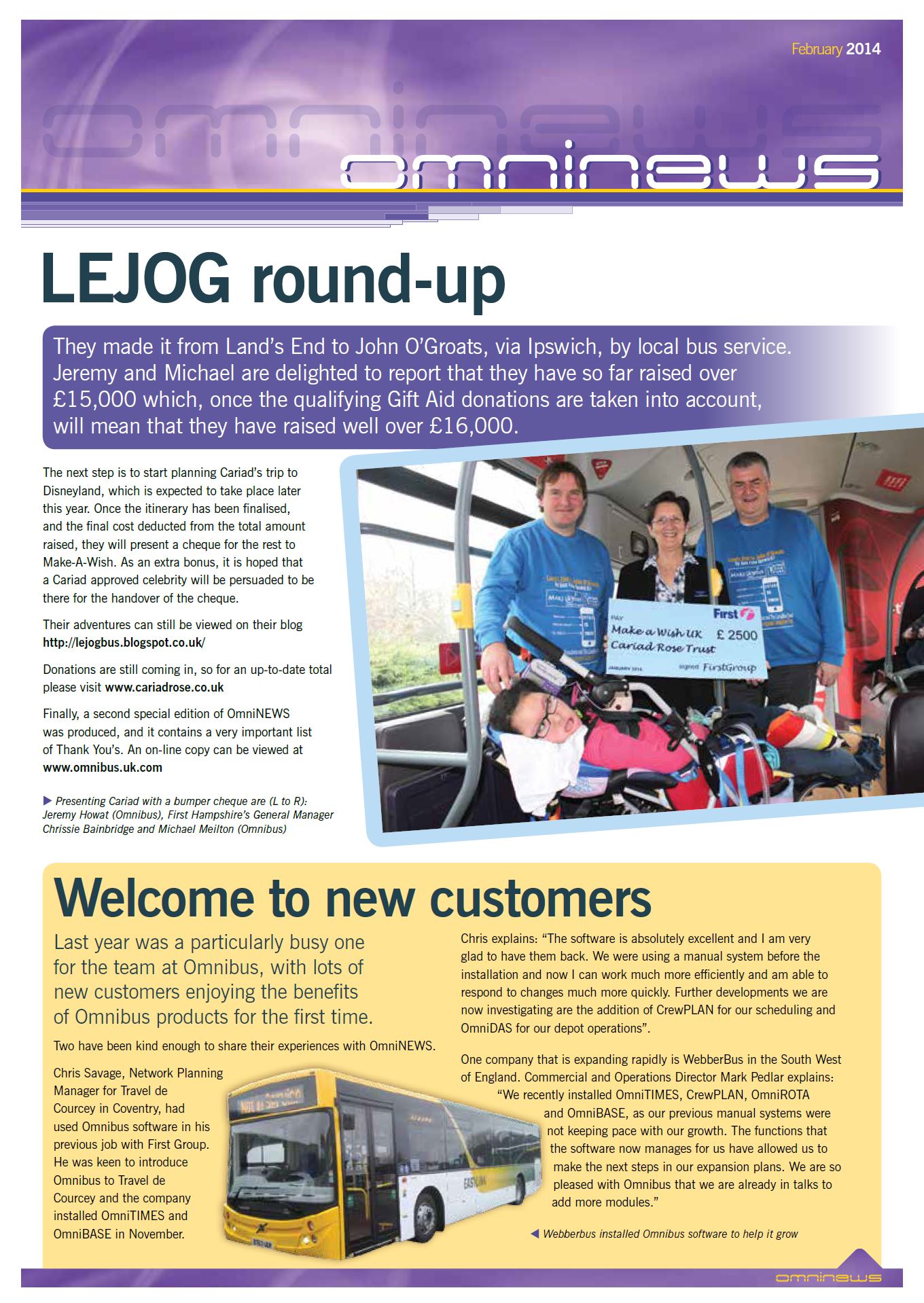 OmniNEWS - February 2014