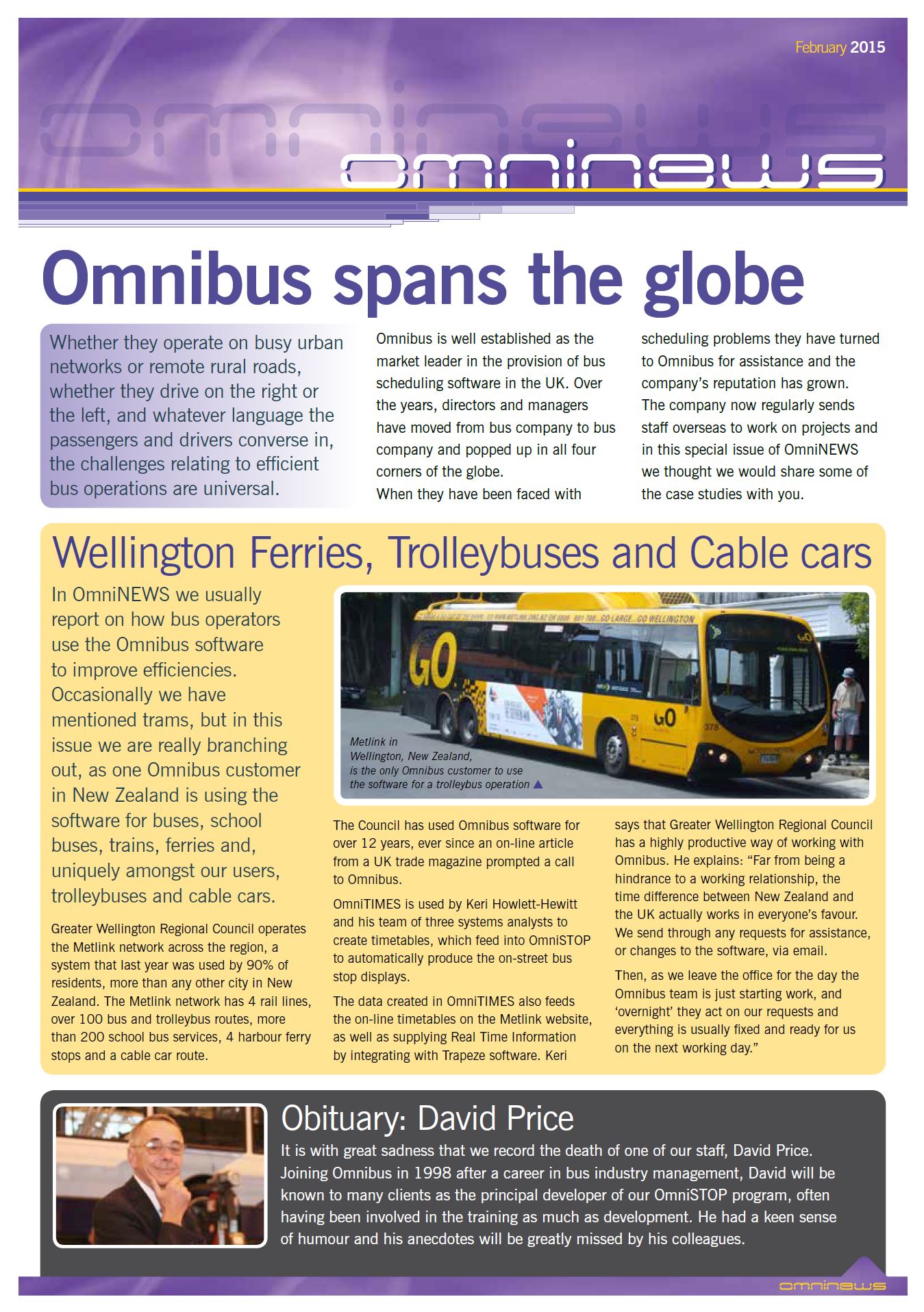 OmniNEWS - February 2015
