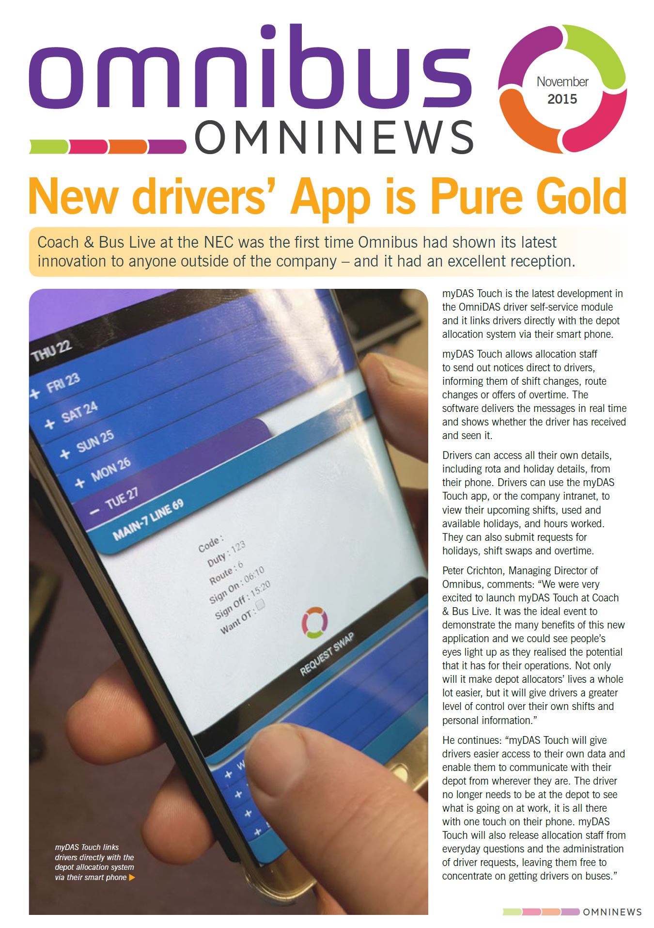 OmniNEWS - November 2015